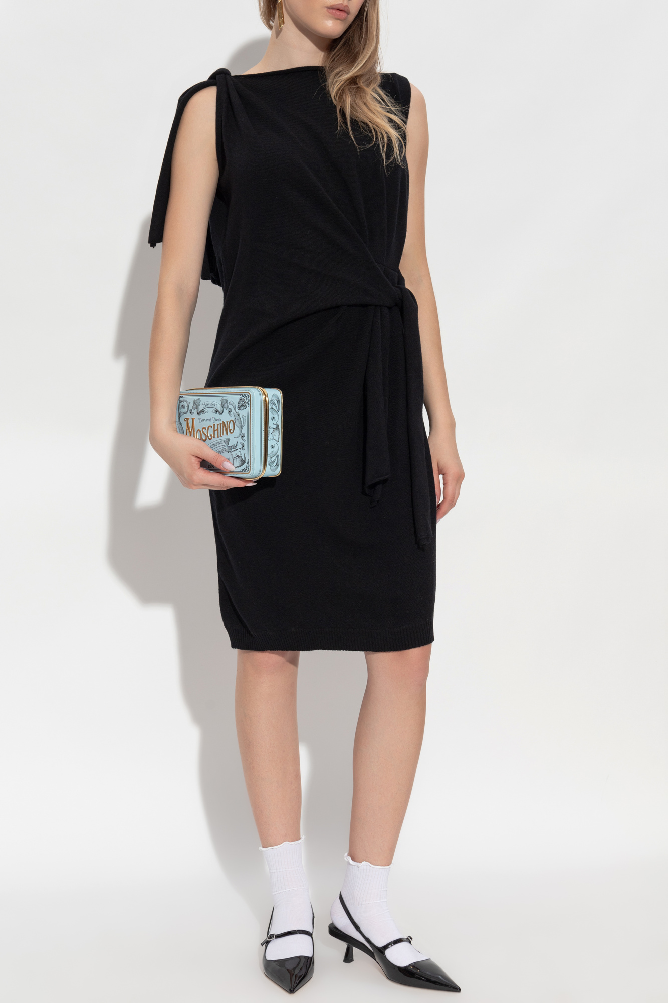 【関税＆送料込み】Moschino 'SmileyAR' Wool Dress Moschino 'smiley®' wool dress available on julian-fashion